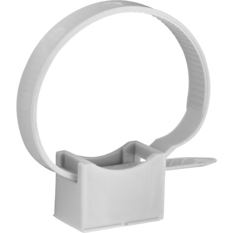 Debflex Fascette Autobloccanti Riutilizzabili D16-32 Grigio - 25 Pezzi, Serraggi Per Tubi E Cavi - 3
