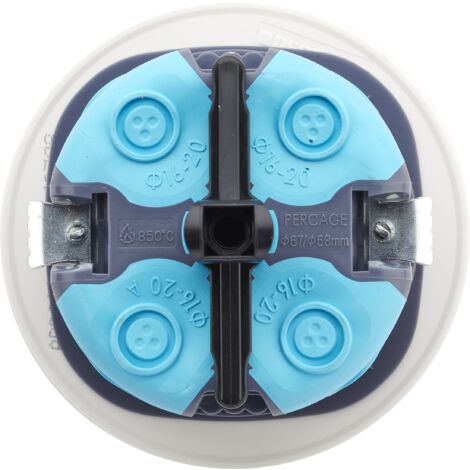 Caja De Derivación Eléctrica DEBFLEX - Impermeable IP54, Fácil De Instalar, Ideal Para Instalaciones Aparentes