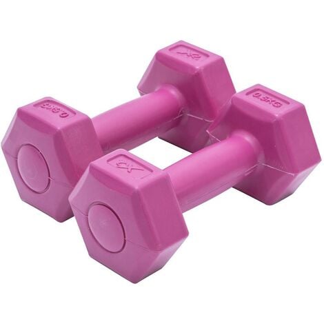XQ Max Pink 0.5kg Dumbbells Set Exercise Equipment Home Gym Weight