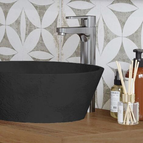 Allibert Mitigeur lavabo haut CANGGU en acier inoxydable avec cartouche céramique ACS 4,5 X 30 X 14,5 cm
