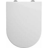 Abattant WC en thermodur RAINBOW - déclipsable et fermeture progressive - Allibert