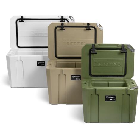 Petromax Kühlbox 25 Liter kx25 Oliv für Camping, Angeln und Picknick / Stromunabhängig