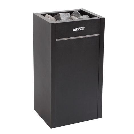 Harvia Virta HL90 Premium Saunaofen 9 kW finnischer Saunaofen Standofen schwarz