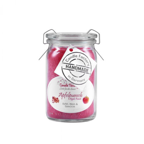 Candle Factory Baby Jumbo Apfelpunsch Duftkerze Dekokerze 308050 (1/5)