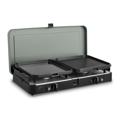 Cadac 2-Cook 3 Pro Deluxe 50mbar BBQ Gasgrill Tischgrill Campinggrill 203P1-20-DE