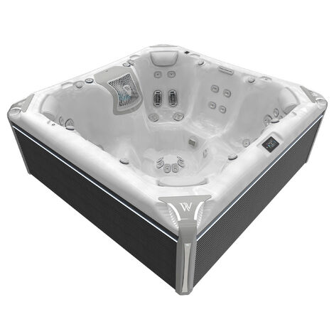 Wellis Elbrus Life Premium Whirlpool Außenwhirlpool 236x236x95cm für 7 Personen inkl. Thermocover (1/5)