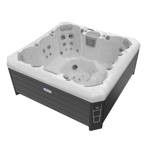 Wellis Lima Life Whirlpool Außenwhirlpool 218x218x90cm für 7 Personen inkl. Thermocover (1/5)