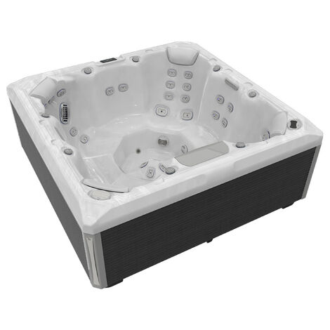 Wellis Mandala Life Premium Whirlpool Außenwhirlpool 215x215x86,5cm für 7 Personen inkl. Thermocover (1/5)