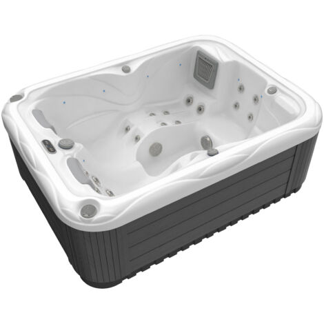 Wellis Firenze Life Deluxe Whirlpool Außenwhirlpool 213x160x75cm für 3 Personen inkl. Thermocover (1/5)