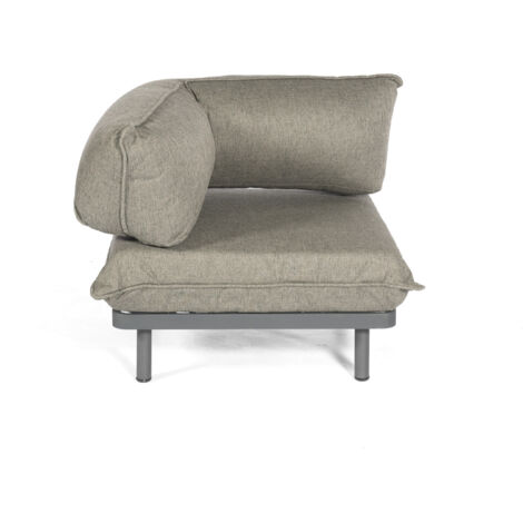 Sonnenpartner Lafayette Lounge-Eckmodul Loungesessel Aluminium inkl. Kissen (1/5)