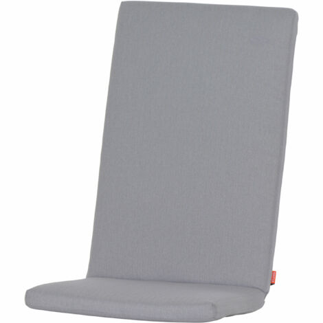 Siena Garden Aster Sesselauflage 123 cm Dessin Fish Bone silber 100 % recyceltes Polyester N41902