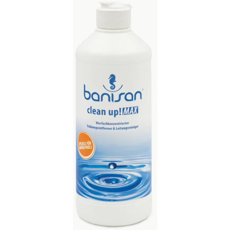 Banisan Clean up MAX 470 ml Cleanup Rohrreiniger für Whirlpools
