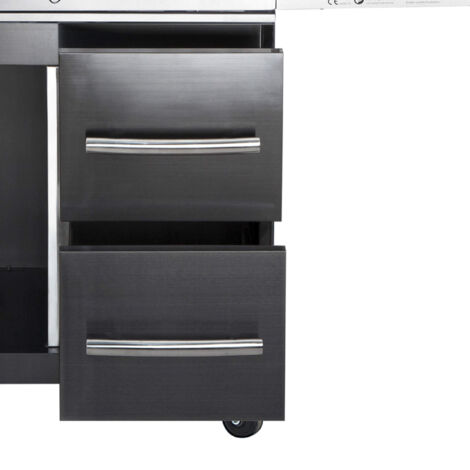 ALLGRILL Schubladen-System rechts für Gasgrill Modular CHEF L Black (744) (1/5)