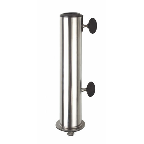 Doppler Strandrohr für Granitsockel 25 – 48 oder 32 – 60 auswählbar aus Edelstahl 85897 ø 60 mm (1/5)