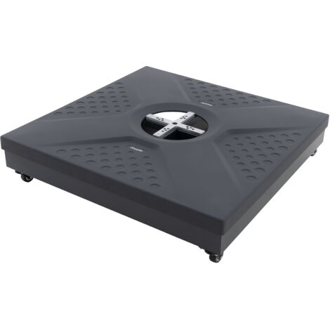 Active Easy Push Rollsockel für Pendelschirme, anthrazit, 88 x 88 x 20 cm Active Easy Push Rollsockel für Pendelschirme, anthrazit, 88 x 88 x 20 cm, bis 200 kg