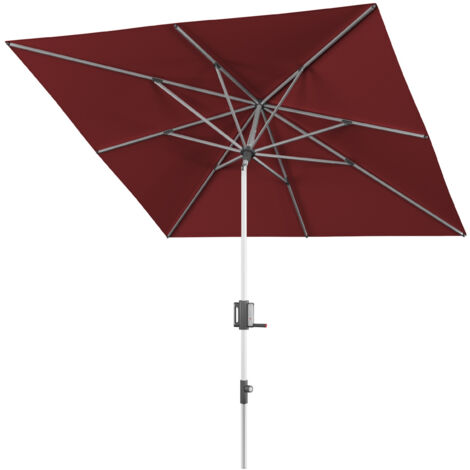 KNIRPS APOLL 300 x 200 cm rechteckig Balkonschirm 7 Farbvarianten Sonnenschirm 400 Bordeaux (1/5)