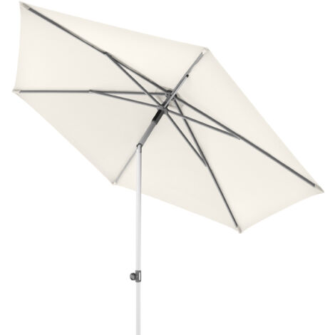 Doppler ACT 270 PUSH-UP Sonnenschirm ø 270 cm rund Mittelmastschirm Mittelstock 4 Farbvarianten 820 Natur