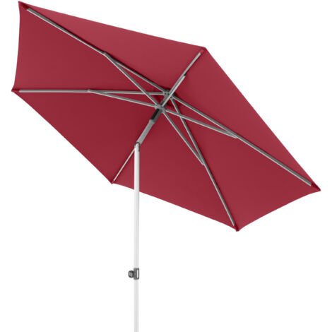 Doppler ACT 270 PUSH-UP Sonnenschirm ø 270 cm rund Mittelmastschirm Mittelstock 4 Farbvarianten 809 Rot