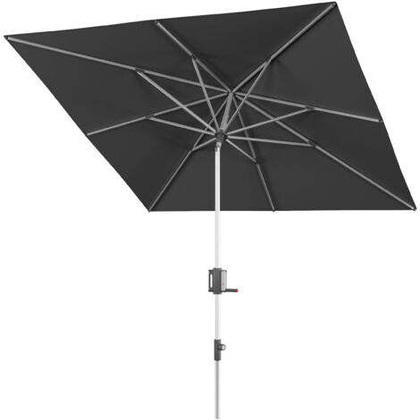 KNIRPS APOLL 300 x 200 cm rechteckig Balkonschirm 7 Farbvarianten Sonnenschirm 200 Dark Grey (1/5)