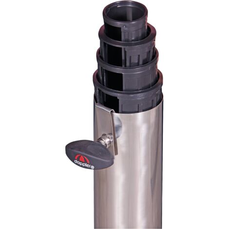 Doppler Reduzierringe 5 Größen für Schirmstock Adapter 52 / 48 / 38 / 32 / 25 mm schwarz