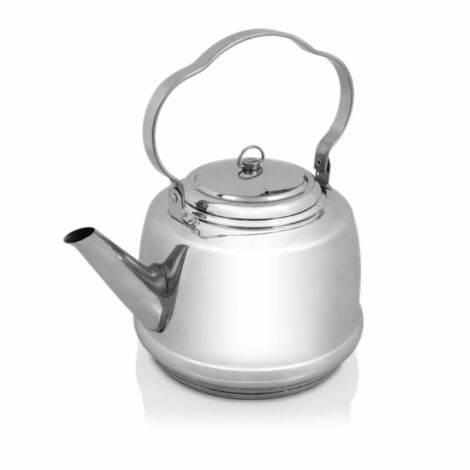 Petromax Teekessel tk1 aus Edelstahl 1,5 Liter Teekanne für offenes Feuer & Herd (1/5)