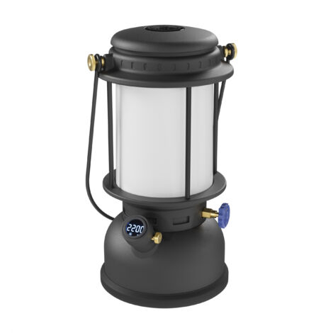 Petromax LM500 LED Laterne Schwarz ohne Akku Dimmbar 500 Lumen PX-LM500-Black