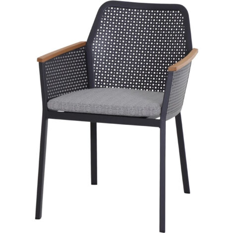 Siena Garden Dining-Sessel Preston, FSC Alu, Teak FSC 100 % (1/5)