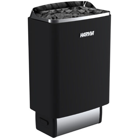 Harvia Saunaofen 9 kW Harvia Top Steel M90E für externe Steuerung BxTxH: 41x29x65 cm, 9kW, ohne Saunasteine, Steinkammer max. 20 Kg