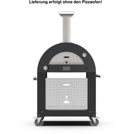 Alfa Forni Unterbau 3 Pizze Moderno Schwarz (1/5)