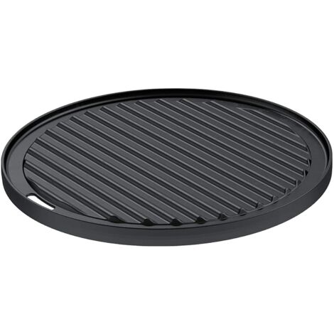 Rösle Grillplatte Vario, Grill Platte, Grillrost, Gussgrillplatte, Zubehör, Gusseisen, Ø 30 cm, 25423 (1/5)