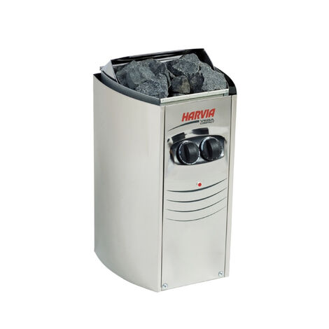 Harvia Vega Compact Elektroofen 2,3 kW - Sauna 1,3 - 2,5 m3 - Einfach/Ergonomische Bedienung/Wandmontage