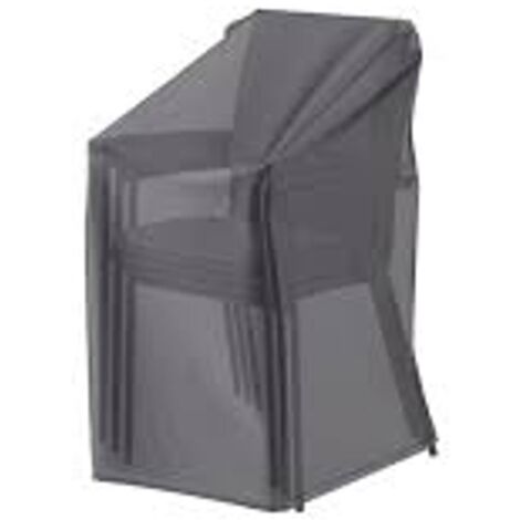 AeroCover Schutzhülle für Stapelsessel Schutzhaube Sesselabdeckung 67x67x80/110cm