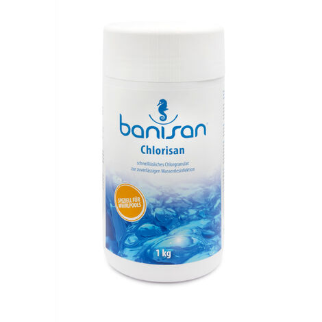Banisan Chlorisan Chlor-Granulat Chlorgranulat 1,0 Kg für Whirlpools 25201000