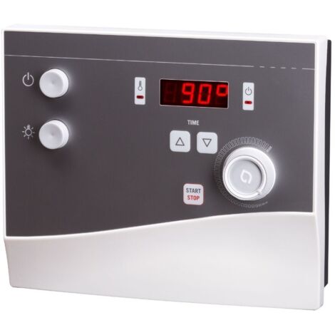 Sentiotec K4-Next Saunasteuerung K4-9-N Sauna Steuerung für finnische Saunaöfen bis 9 kW