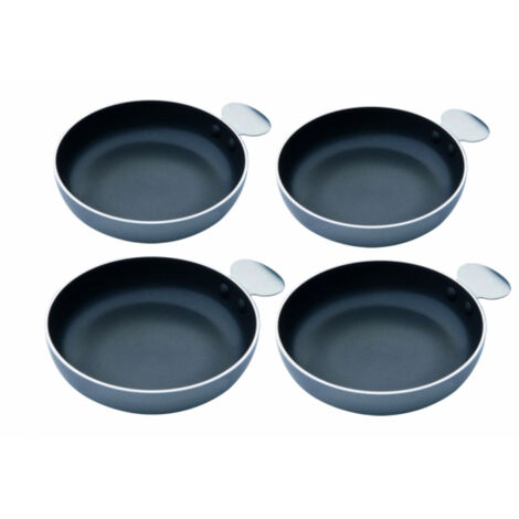 Cadac Tapas & Egg Set bestehend aus 4 GreenGrill-Keramikbeschichteten Aluminiumpfannen 98399C (1/2)