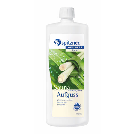 Spitzner Saunaaufguss Lemongrass 1 Liter (1000 ml) Konzentrat 8850079 (1/5)