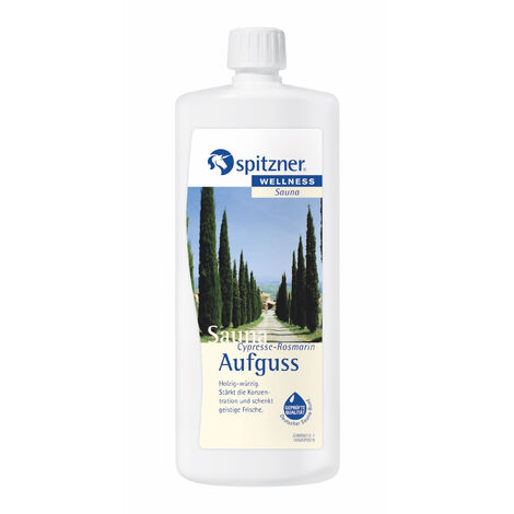 Spitzner Saunaaufguss Cypresse Rosmarin 1 Liter 8850002