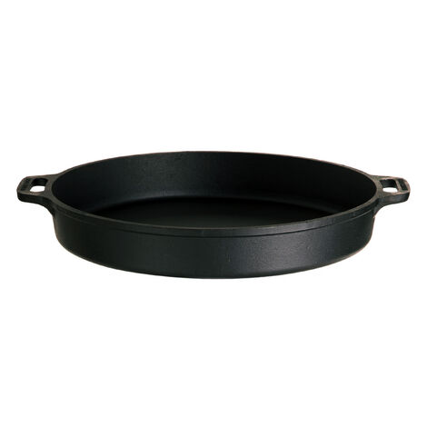 Gusseisenkuss® Gusseisenpfanne mit Griffen Ø 60 cm Gusspfanne Gusseisen