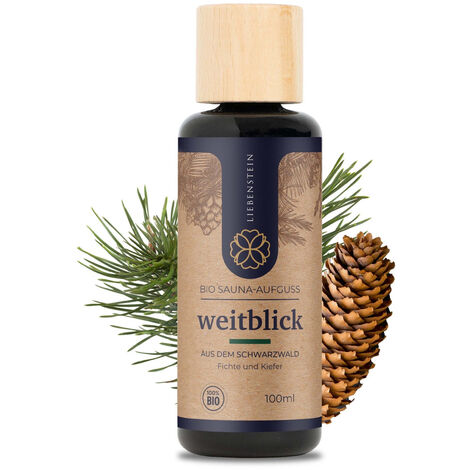 Liebenstein Saunaaufguss “Weitblick” - Fichte & Kiefer 100ml Sauna Aufguss