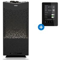 Tylö Crown Elite Saunaofen 6 - 10 kW mit Saunasteuerung Elite Cloud Leistung 10.5 kW, Schwarz