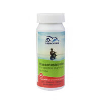 Chemoform 4-in-1 Teststreifen 50 Wasserteststreifen für pH, Chlor, Brom, Alkalinität