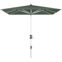 KNIRPS APOLL 240 x 240 cm quadratisch Balkonschirm 7 Farbvarianten Sonnenschirm 600 Aloe