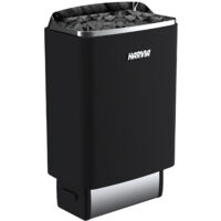 Harvia Saunaofen 9 kW Harvia Top Steel M90E für externe Steuerung BxTxH: 41x29x65 cm, 9kW, ohne Saunasteine, Steinkammer max. 20 Kg
