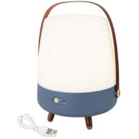 Lautsprecherlampe – tragbar und kabellos – bluetooth-verbindung und high-fidelity-sound, blaue farbe - Kooduu - Lite-up Play Ocean