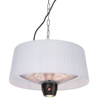 Sunred Deckenheizstrahler Artix compact 1500 W Halogen Weiß ARTIX C-HW