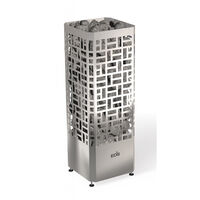 Eos Edge 9 kW finnischer Saunaofen Elektro Standofen Edelstahl