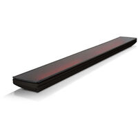 Heatscope Vision Heizstrahler 3200 W Carbonstrahler IP44 Schwarz 166x18,4x8,7 cm