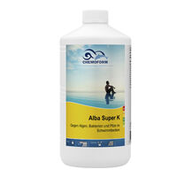 Chemoform Alba Super K 1 l Algenex gegen Algen Bakterien und Pilze für Pools und Whirlpools