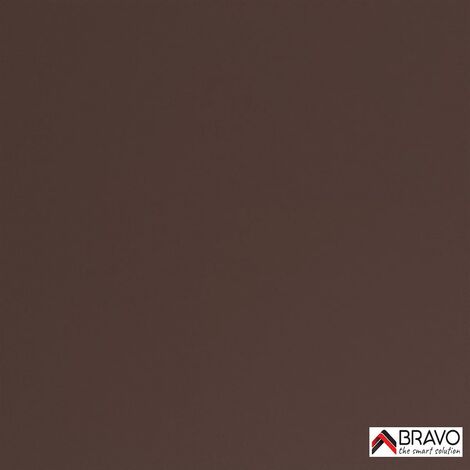 Tôle de couverture H12 Couleur brun chocolat brillant RAL 8017Dimensions Lxl: 2000mm x 906mm  epaisseur 0,4mm