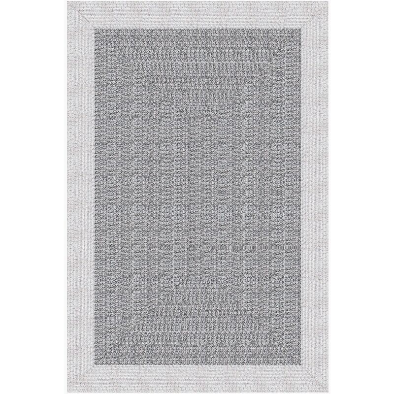 Hades Weatherproof Indoor & Outdoor Rug - Cobble Grey - 290cm x 190cm - Harbour Lifestyle